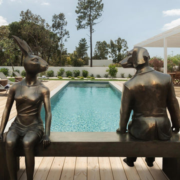 The Friendship Bench (Bronze Sculpture)