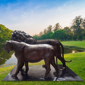 George and Joy (Bronze Sculpture)