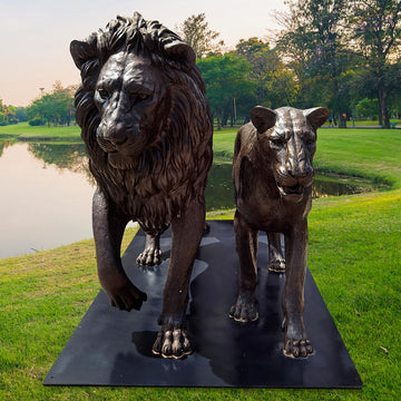 George and Joy (Bronze Sculpture)