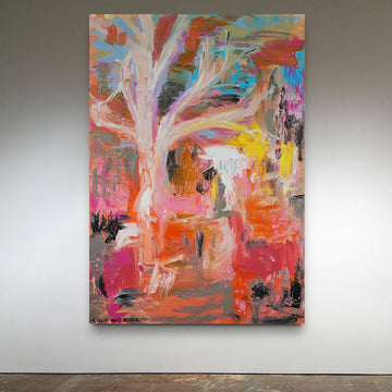 The Ghost Gums at Dusk in the Outback (Original Painting)
