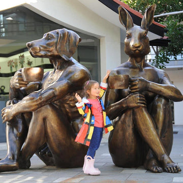 Early Morning Coffee (Bronze Sculpture)