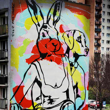 They Loved Riding the Streets of Berlin (Mural)