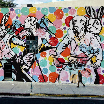 They Were Never Cold When Together (Mural)