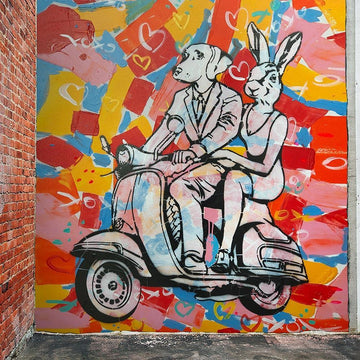 They Said "We Love Art" (Mural)