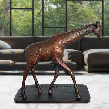 Love the Masai Giraffe (Bronze Sculpture)