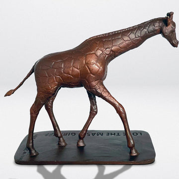 Love the Masai Giraffe (Bronze Sculpture)