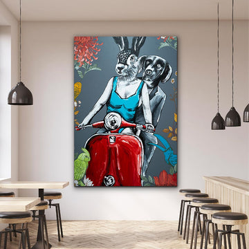 They Lived With a Golden Glow (Original Painting)