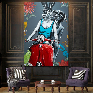 They Lived With a Golden Glow (Original Painting)