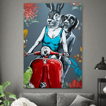 They Lived With a Golden Glow (Original Painting)