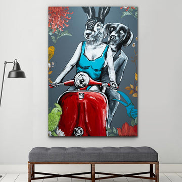 They Lived With a Golden Glow (Original Painting)