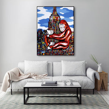 He loved New York and New York loved him (Original Painting)