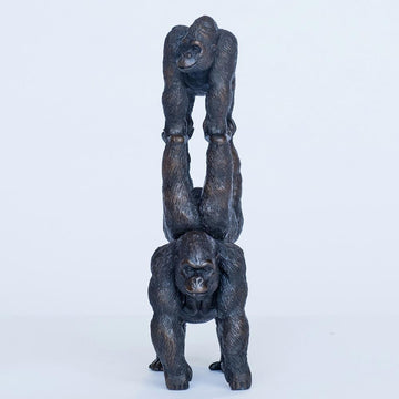 Gorillas on Top of the World (gorilla stack)