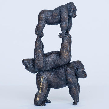 Gorillas on Top of the World (gorilla stack)