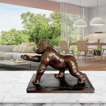 Love the Eastern Lowland Gorilla (Bronze Sculpture)