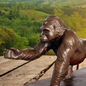 Love the Eastern Lowland Gorilla (Bronze Sculpture)