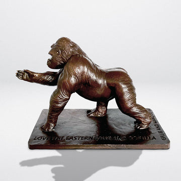 Love the Eastern Lowland Gorilla (Bronze Sculpture)