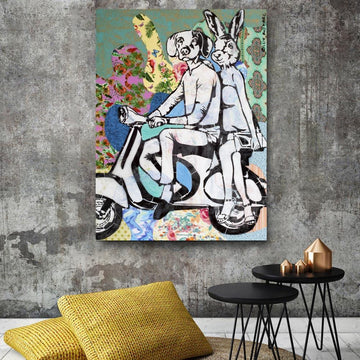 They were bold and beautiful (Original Painting)