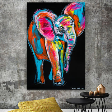 Horton the Baby Elephant Loved Everyone (Original Painting)