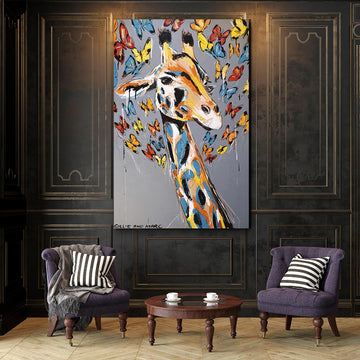 He was ready to be happy forever (Original Painting)