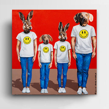 Happy family (Original Painting)