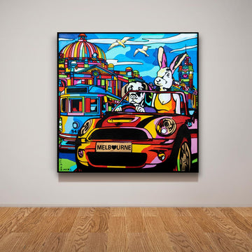 They Were Very, Very Happy (Original Painting)