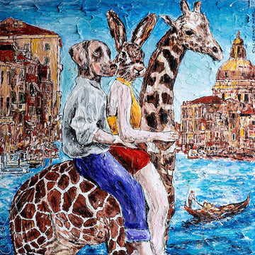 They lived the highlife (Original Painting)