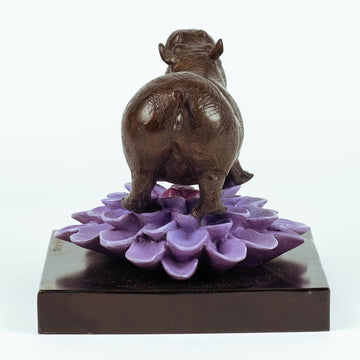 The Hippo Was in Bloom (Bronze Sculpture, Small)