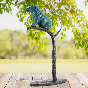The Tree Hippo Was a Rare Species (Bronze Sculpture)