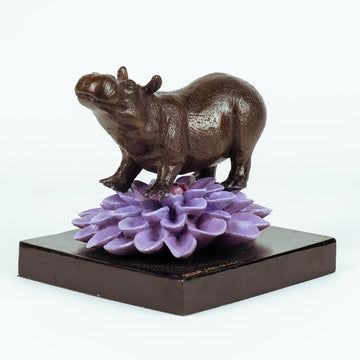 The Hippo Was in Bloom (Bronze Sculpture, Small)