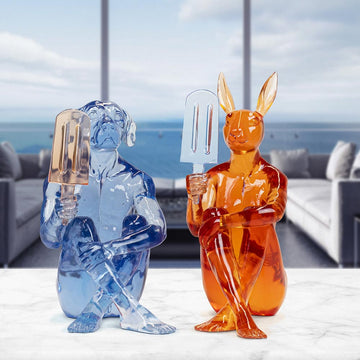 He screamed for ice-cream every day (Resin Sculpture)
