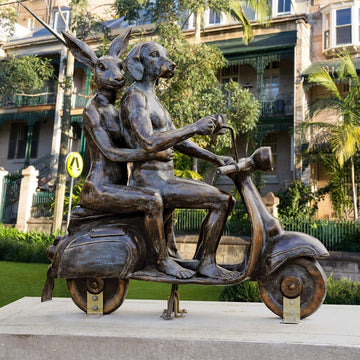 It Takes Two (Bronze Sculpture)