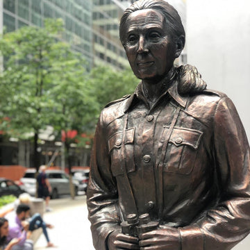 Jane Goodall (Bronze Sculpture)
