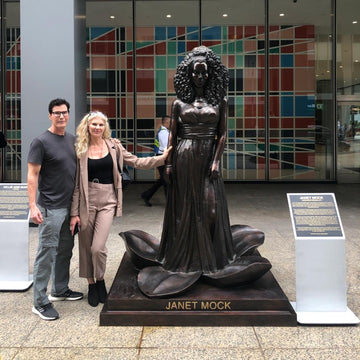 Janet Mock (Bronze Sculpture)