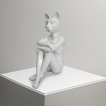 City Kitten (Resin Sculpture)