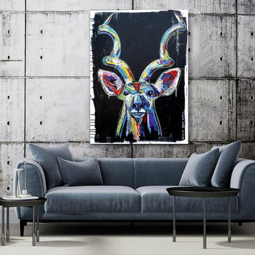 The Kudu knew things we could never understand (Original Painting)