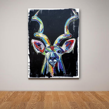 The Kudu knew things we could never understand (Original Painting)