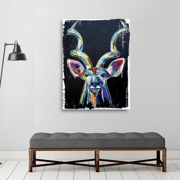 The Kudu knew things we could never understand (Original Painting)