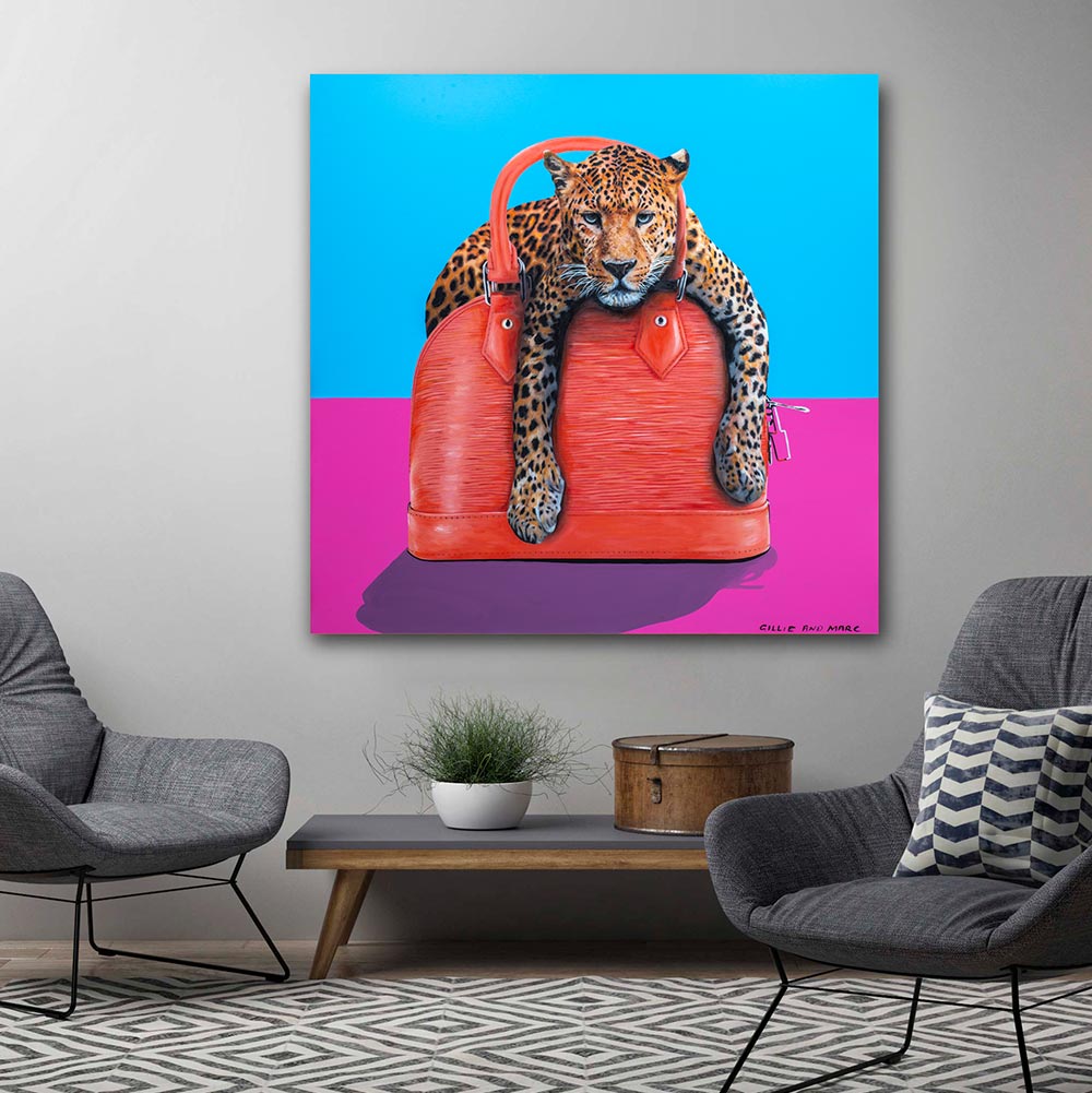 Real Red Leopard