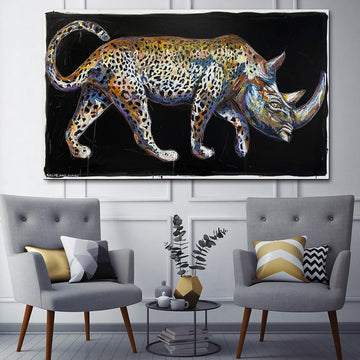 Leoparhino (Original Painting)