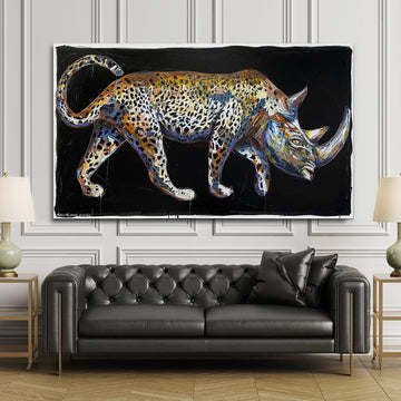 Leoparhino (Original Painting)