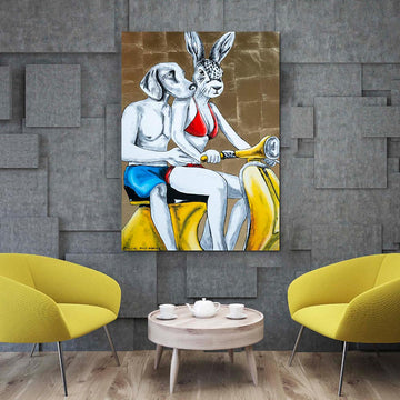 They Loved Gold (Original Painting)