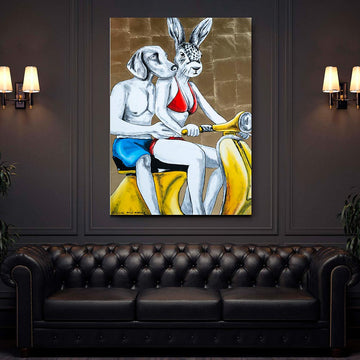 They Loved Gold (Original Painting)