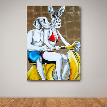 They Loved Gold (Original Painting)