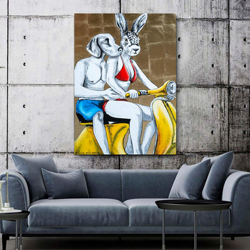 They Loved Gold (Original Painting)
