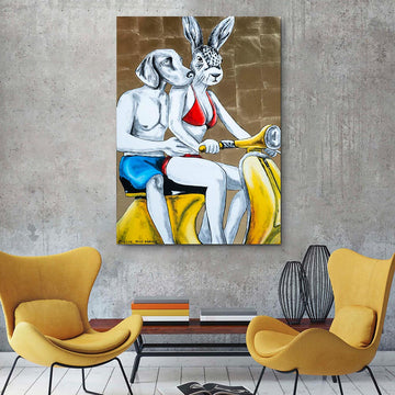 They Loved Gold (Original Painting)