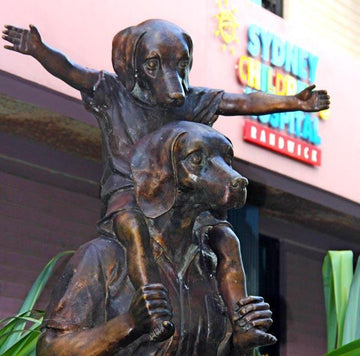 It's a beautiful day (Bronze Sculpture)
