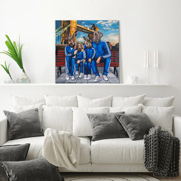 London Family (Original Painting)