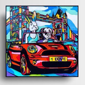 They would go to London and call it home (Original Painting)