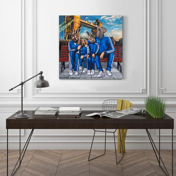 London Family (Original Painting)