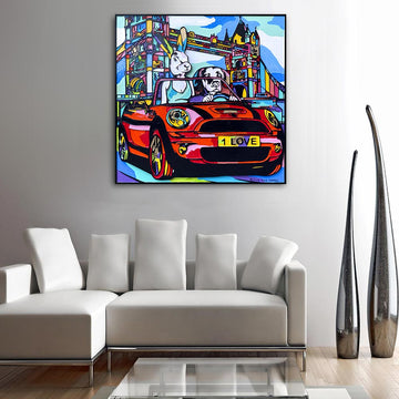They would go to London and call it home (Original Painting)